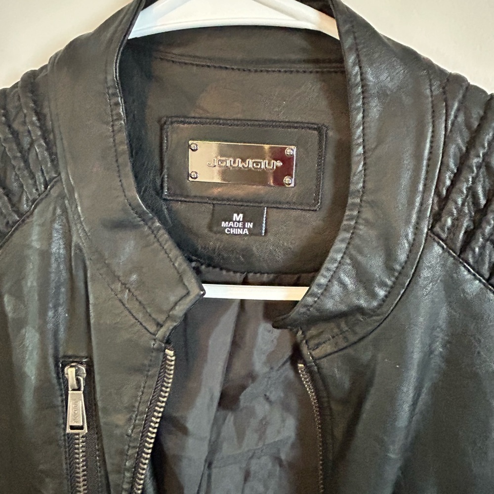 Jou Jou Black Bomber Jacket